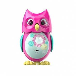 Сова с домиком, розовая с голубыми крыльями (Silverlit, 88359-2)